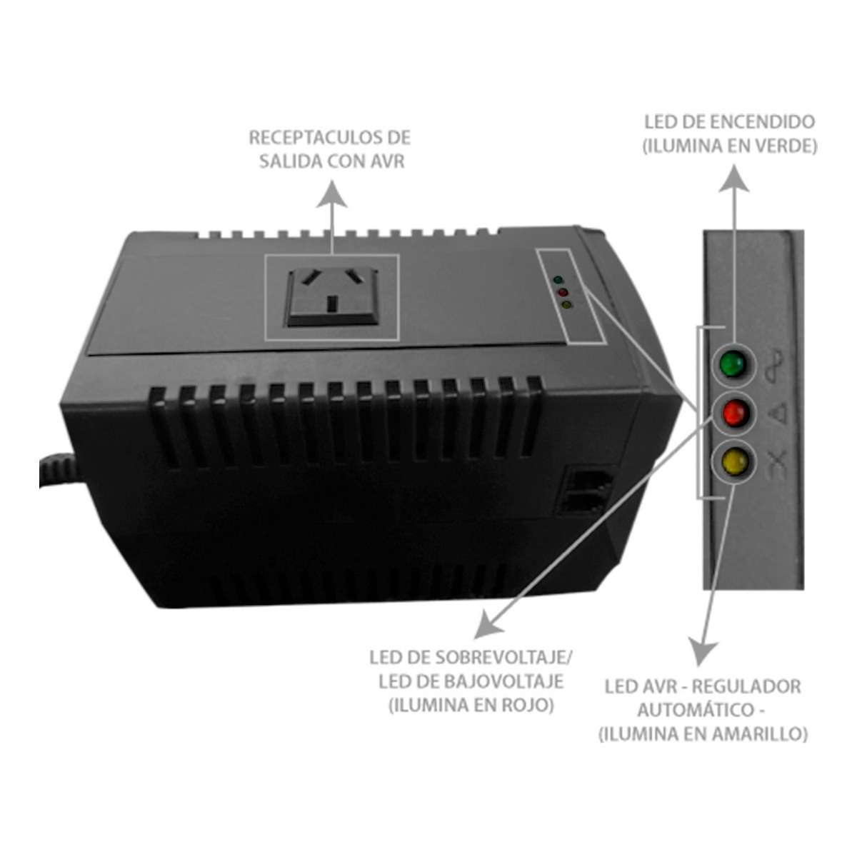 Estabilizador Lyonn TCA-2000H Para Heladeras